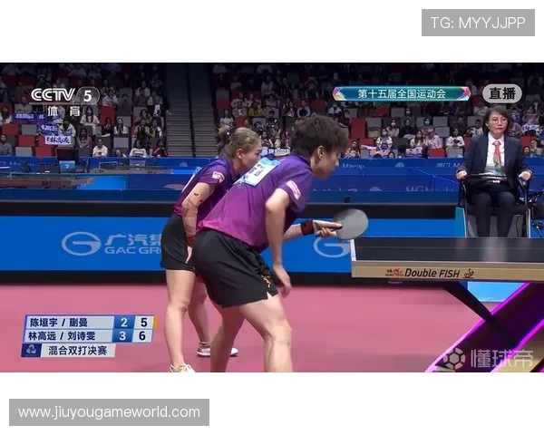 全运会混双决赛:林高远-刘诗雯4-2逆转陈垣宇-蒯曼夺冠 全运会混双决赛:林高远-刘诗雯4-2逆转陈垣宇-蒯曼夺冠